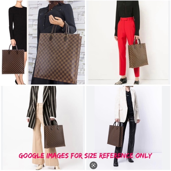 Louis Vuitton Sac Plat in Damier Ebane handbag - Picture 11 of 11